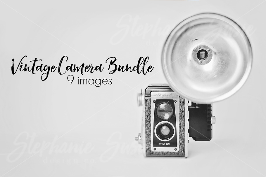 Vintage Camera Mock Up Bundle in Print Mockups - product preview 8