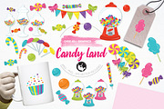 Candy land illustration pack