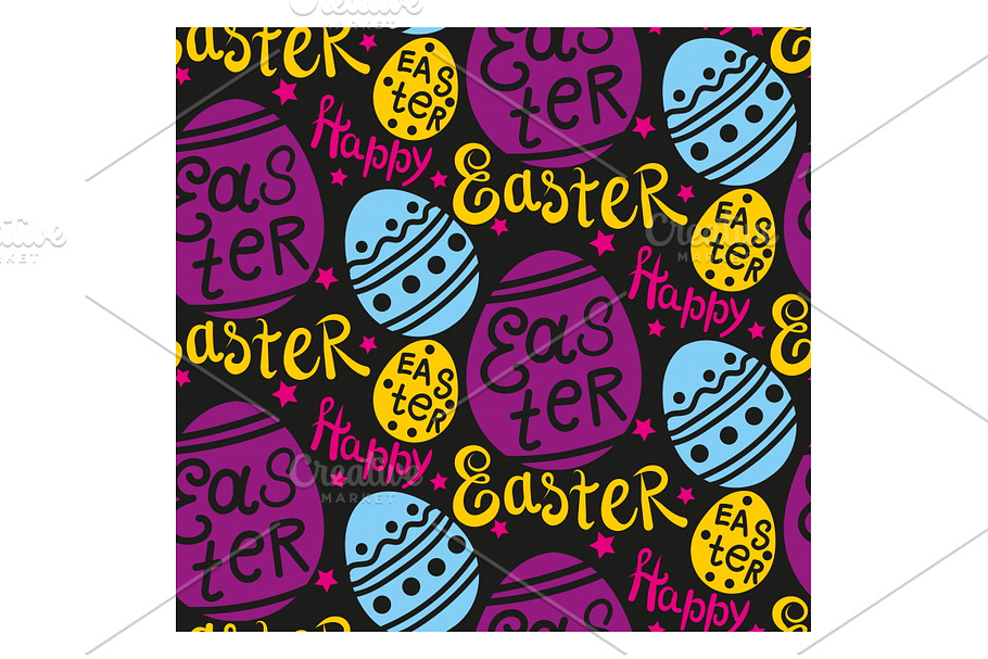 Easter Colorful Pattern
