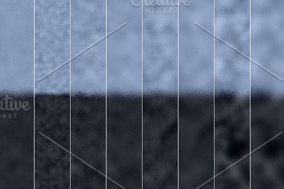 Two-Tone Foil Textures - Black/Blue in Textures - product preview 1
