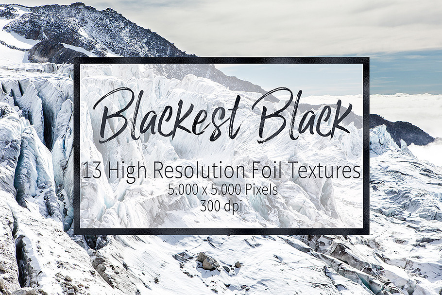 Black Foil Textures in Textures - product preview 8