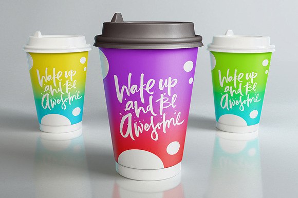 Paper Cup Mockup in Product Mockups - product preview 3