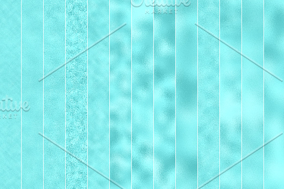 Vibrant Turquoise Foil Textures in Textures - product preview 1