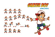 Skater Boy Game Sprite