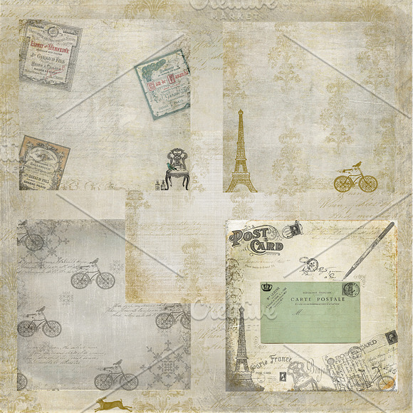 Vintage Grunge Background Papers #3 in Patterns - product preview 1