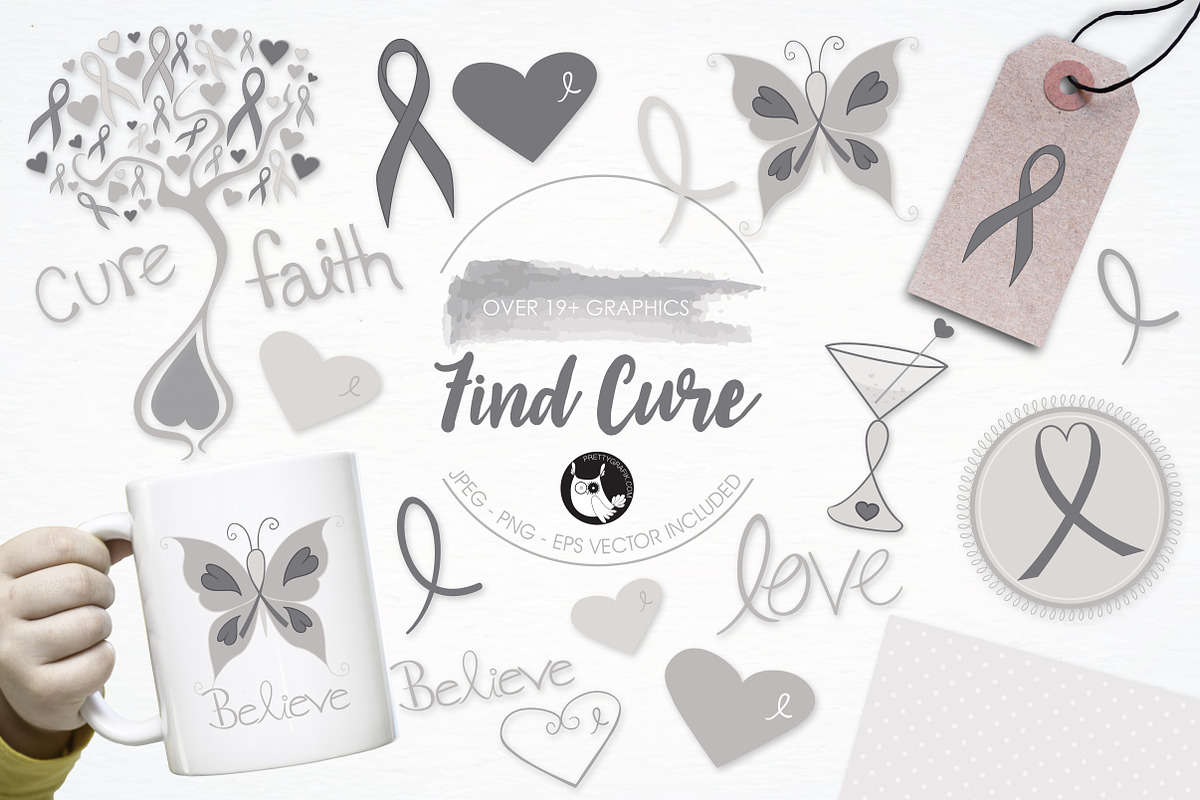 Find a cure illustration pack in Illustrations - product preview 8