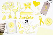 Find a cure illustration pack