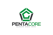 Penta Core - Letter C Logo