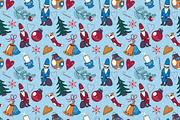 Pattern with NY and Xmas elements