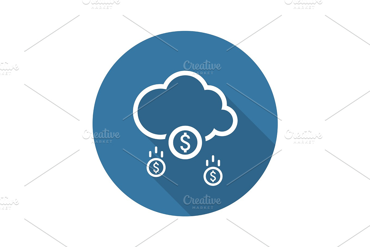 Make Money Icon. Business Concept. Flat Design. in Objects - product preview 8