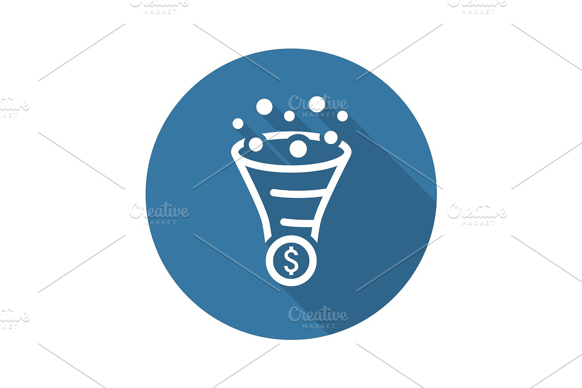 Conversion Rate Optimisation Icon. Business Concept. Flat Design in Objects - product preview 8