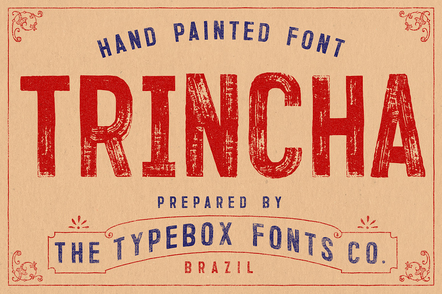 Trincha Typeface in Display Fonts - product preview 8