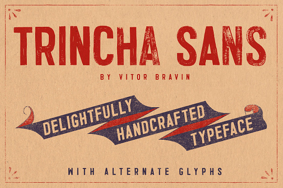 Trincha Typeface in Display Fonts - product preview 3