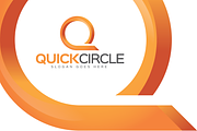 Quick Circle - Letter Q Logo