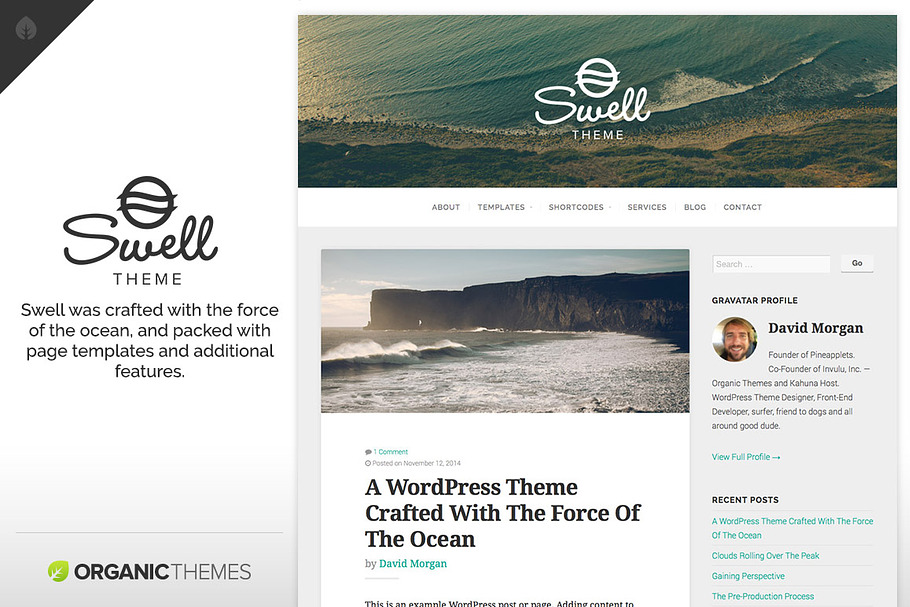 Swell Theme in WordPress Blog Themes - product preview 8