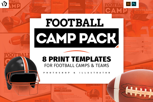 American Football Templates Pack