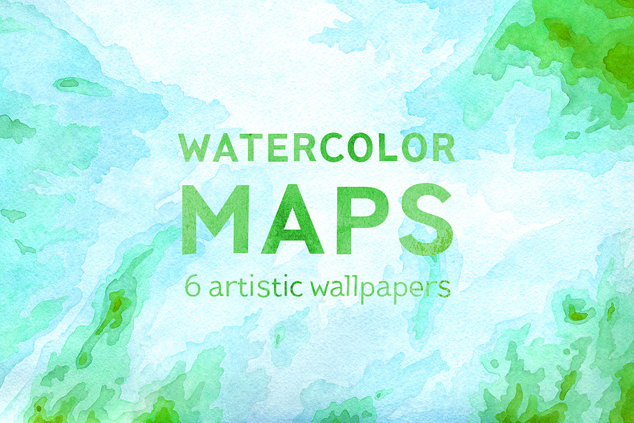Watercolor Maps