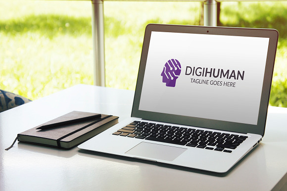 DigiHuman Logo in Logo Templates - product preview 2