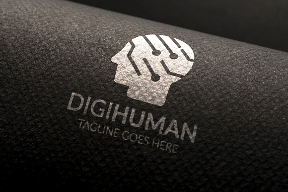 DigiHuman Logo in Logo Templates - product preview 3