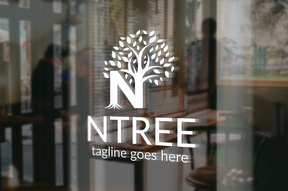 NTree (Letter N) Logo in Logo Templates - product preview 1