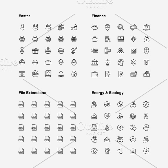 Ultimate Line Icons Pack in Icons Packs - product preview 6