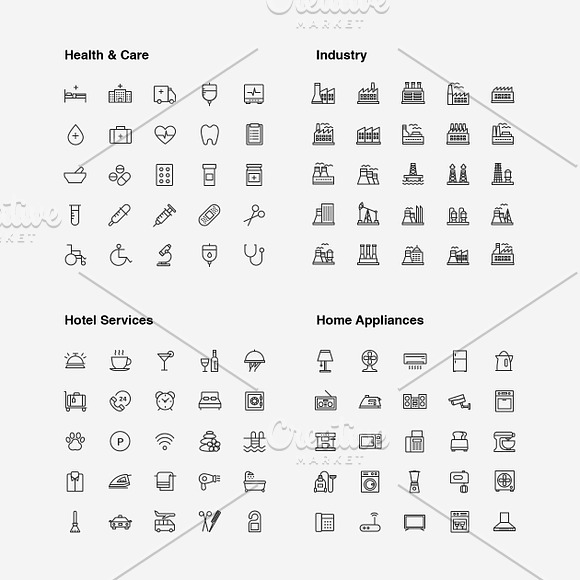 Ultimate Line Icons Pack in Icons Packs - product preview 8