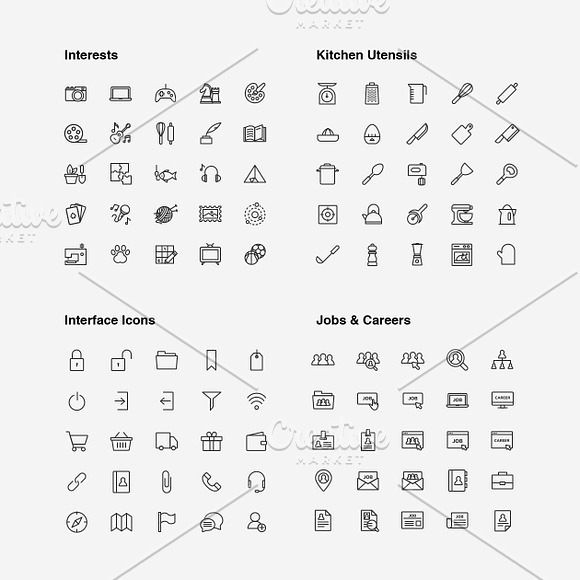 Ultimate Line Icons Pack in Icons Packs - product preview 9