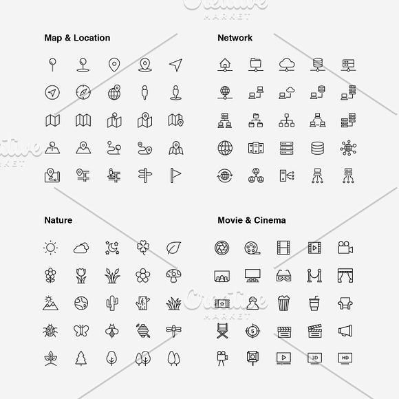 Ultimate Line Icons Pack in Icons Packs - product preview 11