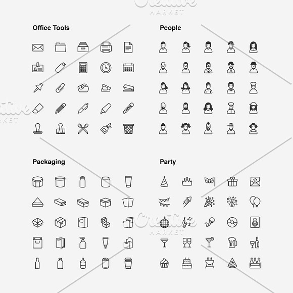 Ultimate Line Icons Pack in Icons Packs - product preview 12