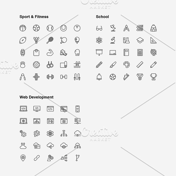 Ultimate Line Icons Pack in Icons Packs - product preview 21