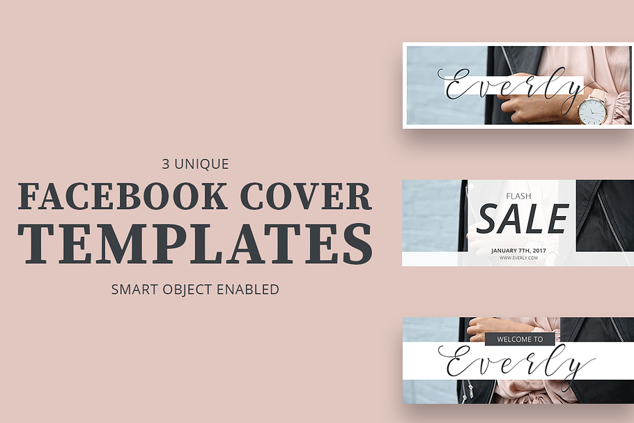 Facebook Cover Templates in Facebook Templates - product preview 8