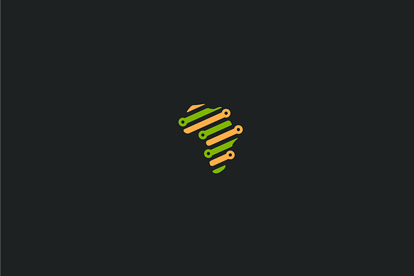 African Tech   in Logo Templates - product preview 2