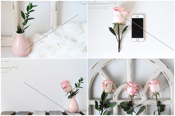 BUNDLE - STYLED PHOTOS + FREEBIES in Mobile & Web Mockups - product preview 4