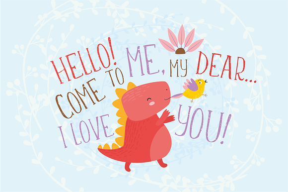 Sunny Dino/Font  in Script Fonts - product preview 2