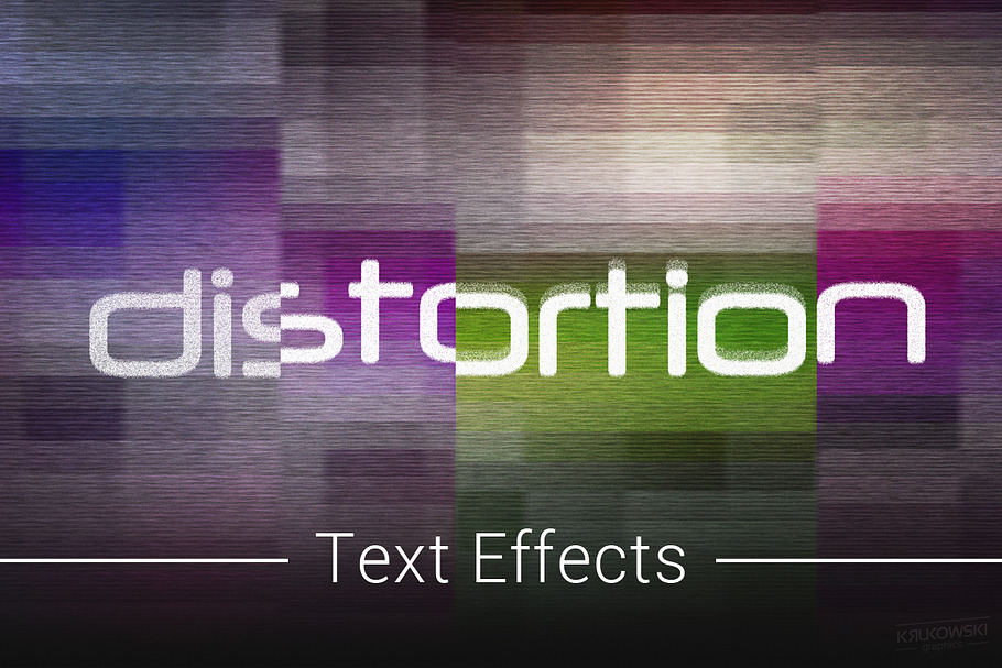 Digital Distortion Text Effects in Photoshop Layer Styles - product preview 8