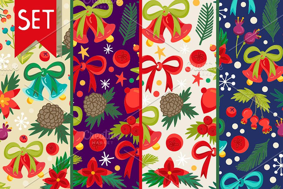 Jingle bells in Patterns - product preview 8