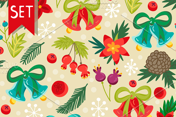 Jingle bells in Patterns - product preview 1