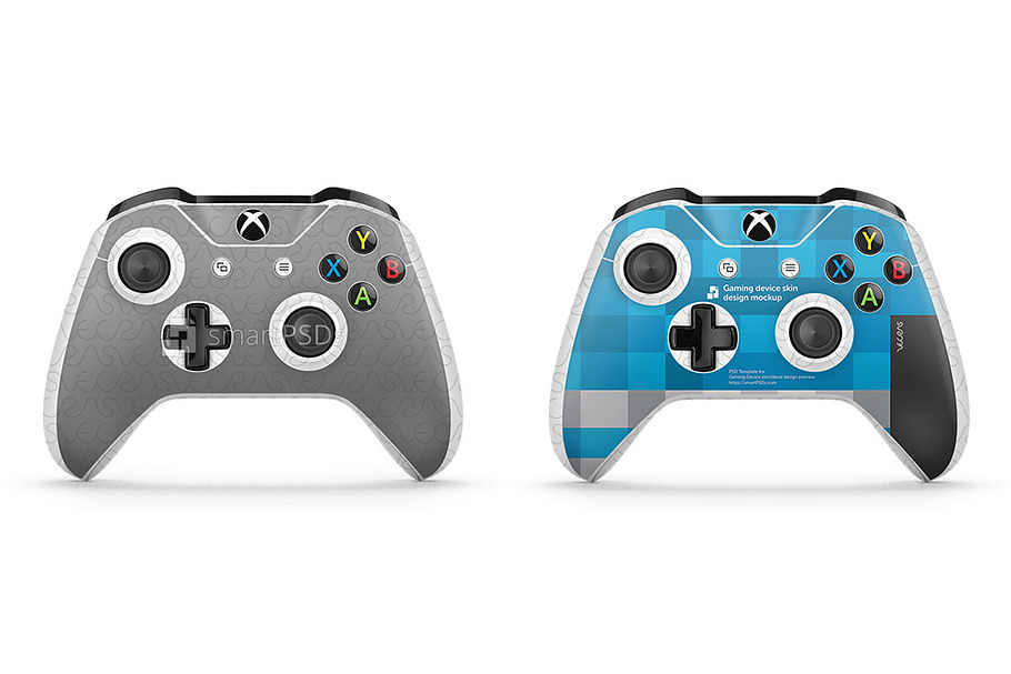 Xbox One S Controller Skin PSD