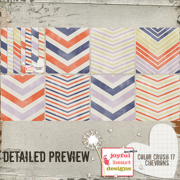 Color Crush 17 {chevrons} in Patterns - product preview 1
