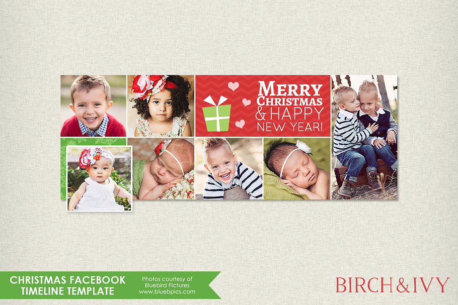 Christmas Facebook Timeline Cover in Templates - product preview 8