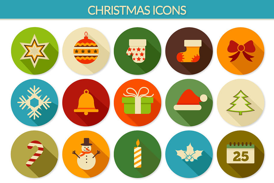 Christmas Icons in Graphics - product preview 8