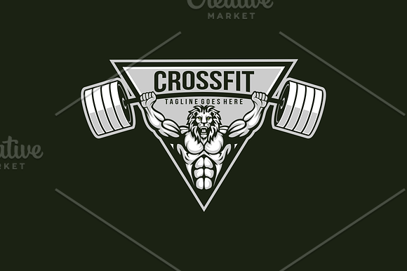Crossfit V.1 in Logo Templates - product preview 3