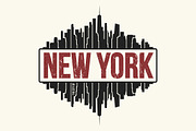 New York City graphic