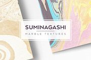 Suminagashi Paper Textures