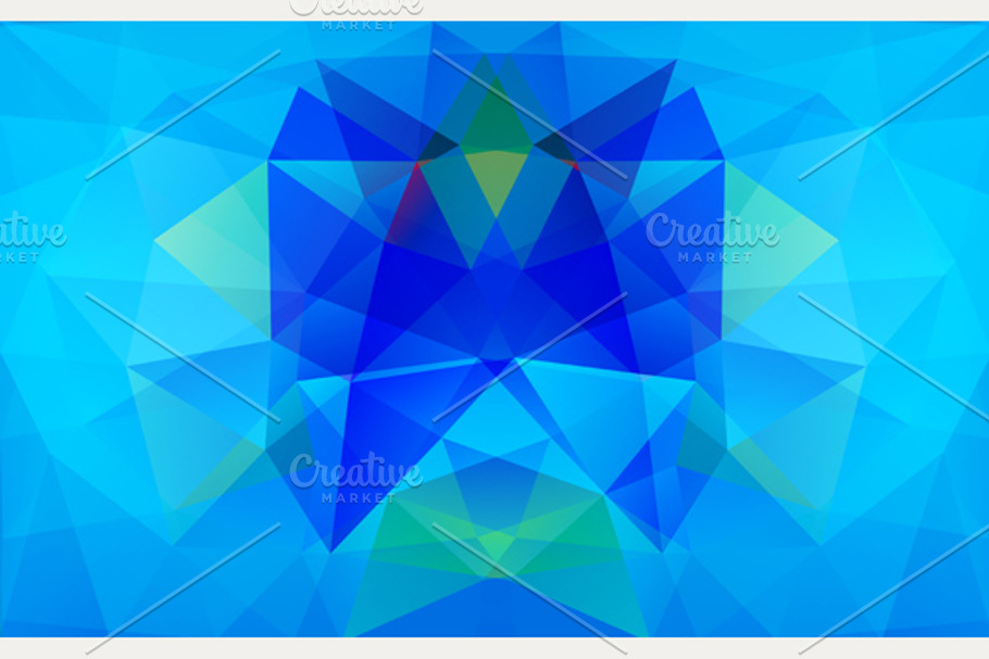 Polygonal background in Illustrations - product preview 8