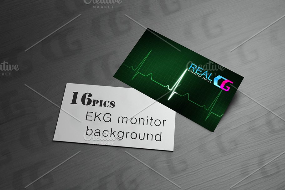  EKG monitor for medical theme in Objects - product preview 8