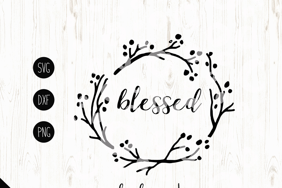 Blessed Cutting File in Illustrations - product preview 8