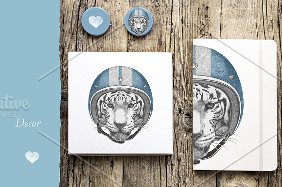 Tiger in Illustrations - product preview 2
