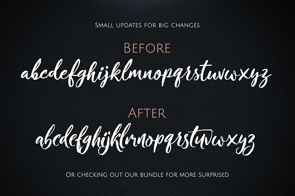 Crushine Wet Brush in Script Fonts - product preview 6