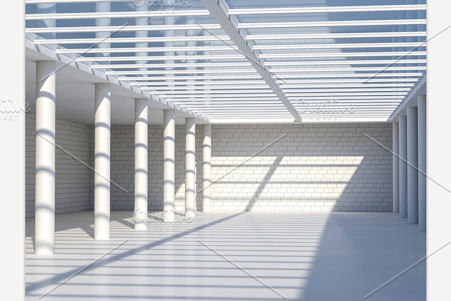 Open area with skylight in Graphics - product preview 8